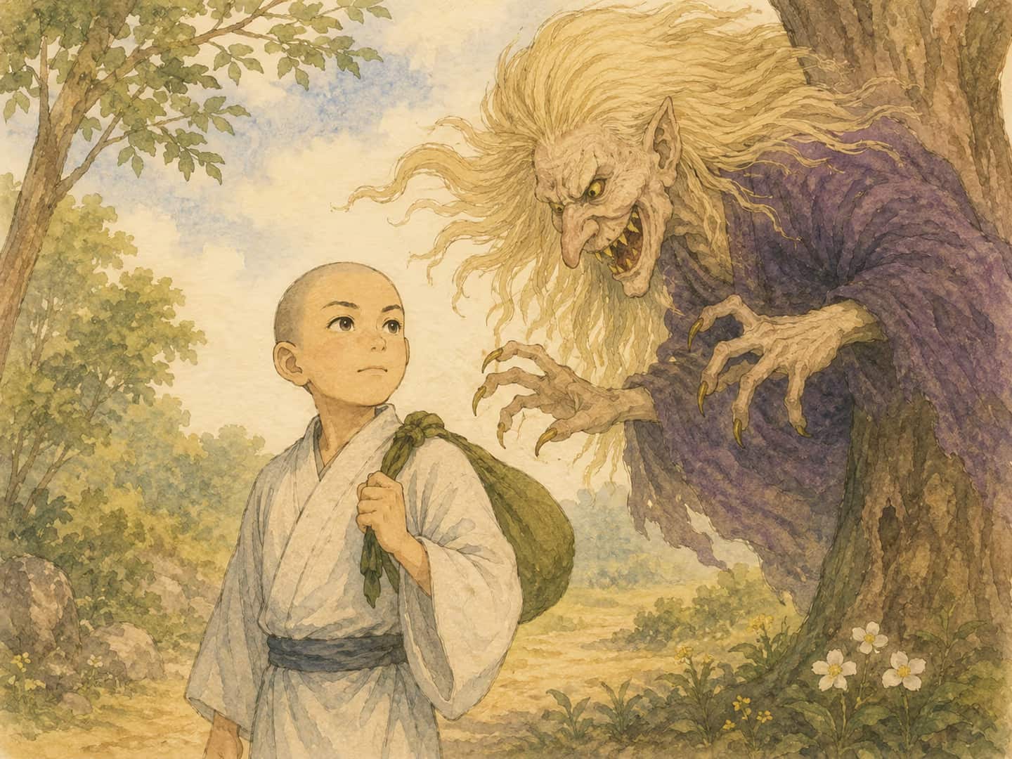 The Witch and the Monk