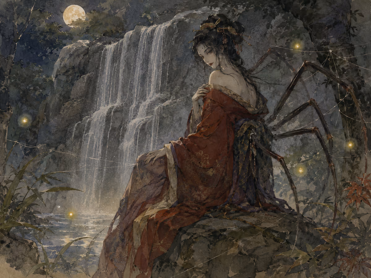 絡新婦 · 蜘蛛の妖怪