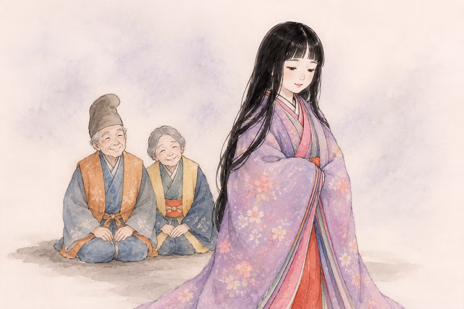 Princesa Kaguya cresce e se torna bela