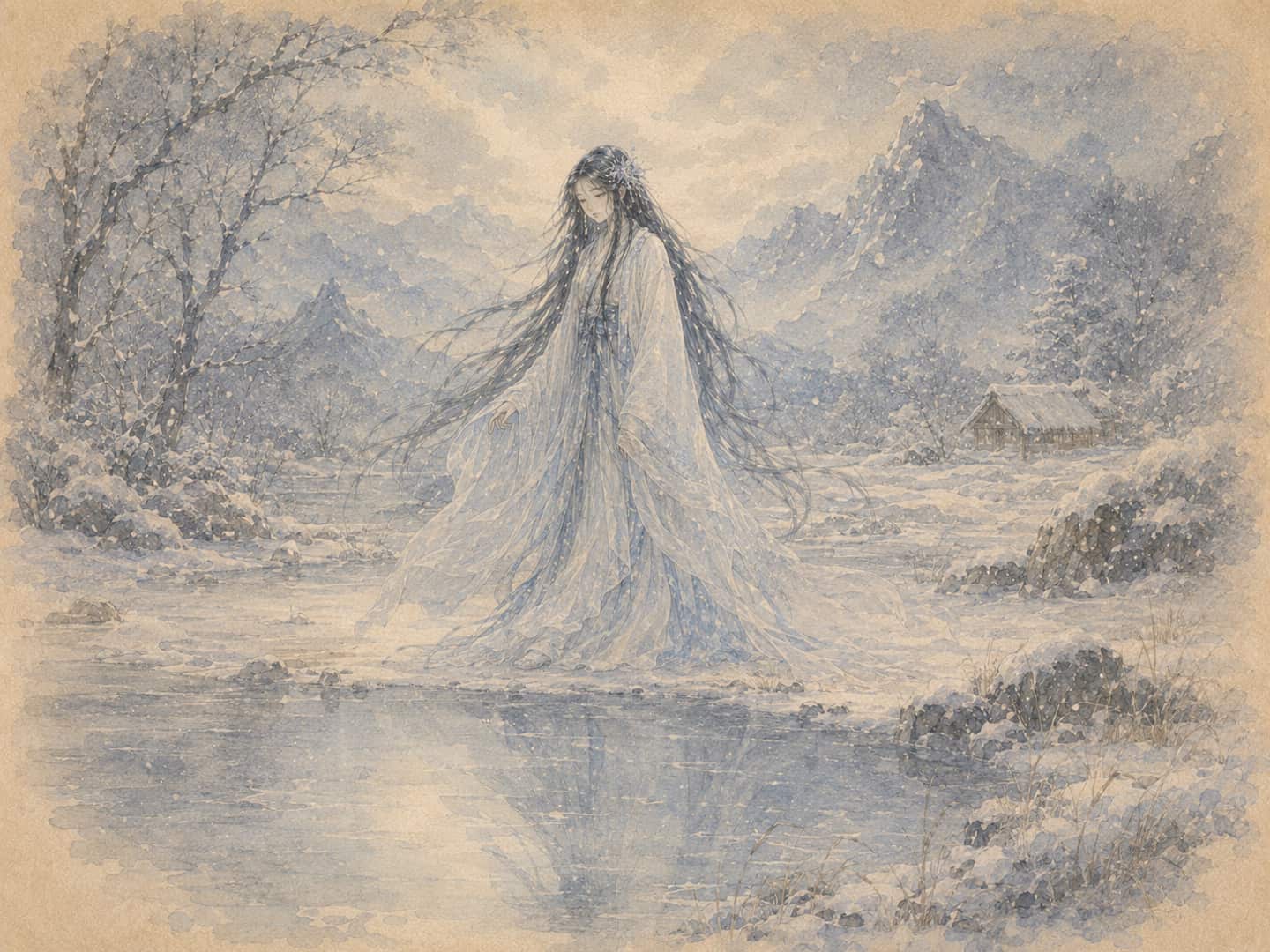 雪女 · Snow woman