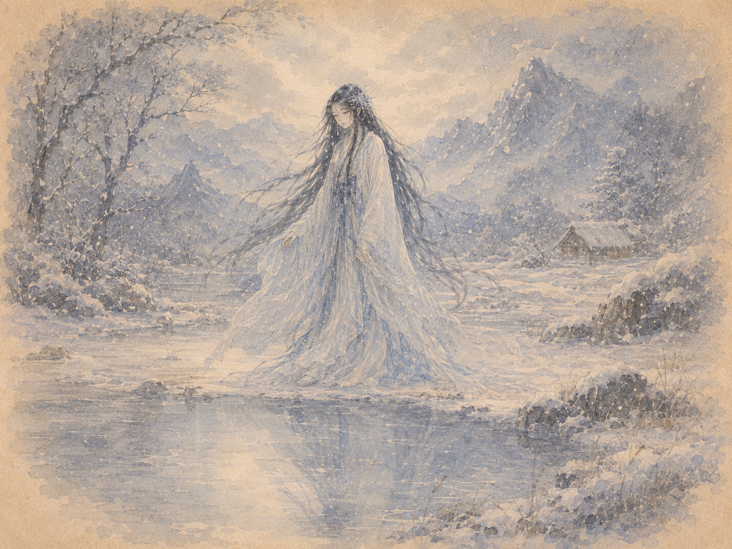 雪女 · Snow woman
